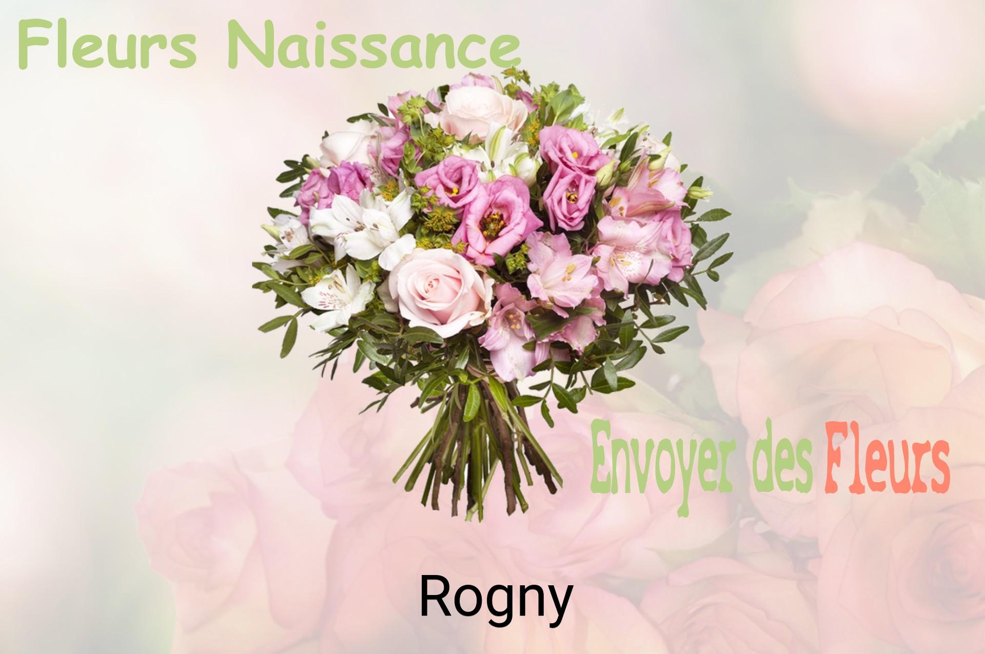 Bouquet de fleurs de naissance livré à Rogny